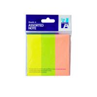 ราคา DOUBLE A โน้ต สีนีออน 76X25 มม. (52311935)