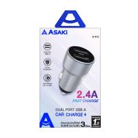 ราคา ASAKI ที่ชาร์จรถ 2 ช่อง USB-A ASAKI (75571863)
