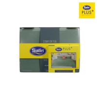 ราคา ซาตินพลัสผ้าปูสีเขียว PS020 6 ฟุต พร้อมผ้านวม 90X100 นิ้ว SATIN (75588508)