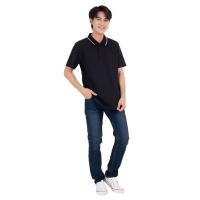 ราคา ME STYLE เสื้อโปโลพื้นสีดำ ไซส์ L ME STYLE (75563524)