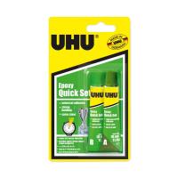 ราคา UHU อีพ็อกซี่ แห้งเร็วพิเศษ 10 มล. X 2 UHU (52603509)