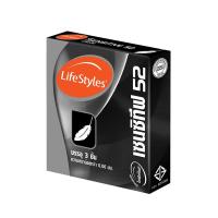 ราคา ไลฟ์สไตล์ถุงยางอนามัย เซนซิทีฟ 52 3 ชิ้น LIFE STYLES (24104787)
