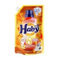 ราคา ฮาบี้ น้ำยาซักผ้า อัลตร้า 8 สีส้ม 700 มล. HABY (75595943)