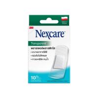 ราคา 3M พลาสเตอร์พลาสติก สีใส 10ชิ้น 3M (75589031)