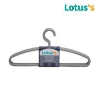 ราคา โลตัสไม้แขวนเสื้อเบสิค สีเทา X6 LOTUSS (75586232)