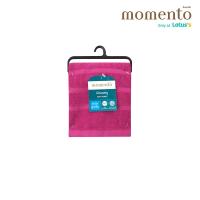 ราคา MOMENTO ผ้าขนหนูเสมือนคอตตอนแดง 15X30 นิ้ว MOMENTO (75590597)