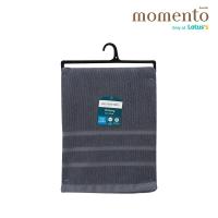 ราคา MOMENTO ผ้าขนหนูเสมือนคอตตอนเทา 30X60 นิ้ว MOMENTO (75590685)