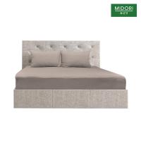 ราคา มิโดริ ผ้าปูไมโครกันน้ำน้ำตาล 3 ชิ้น 6 ฟุต MIDORI (75592243)