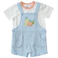 ราคา ME STYLE เอี๊ยมและเสื้อYAMMY สีฟ้า ไซส์ 12-18 ME STYLE (75565311)