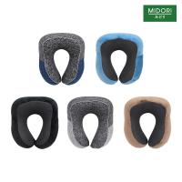 ราคา มิโดริหมอนรองคอเมมโมรี่โฟม (คละแบบ) MIDORI (75582738)