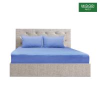 ราคา มิโดริ ผ้าปูไมโครกันน้ำฟ้า 3 ชิ้น 5 ฟุต MIDORI (75592238)