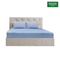 ราคา มิโดริ ผ้าปูไมโครกันน้ำเทา 3 ชิ้น 5 ฟุต MIDORI (75592240)