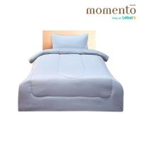 ราคา โมเมนโต ผ้าปูไมโครเท็กซ์สีเทา 3.5 ฟุต MOMENTO (75592267)