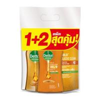 ราคา เดทตอลโกลด์ คลาสสิค 500 มล. 1 ถุง และถุงรีฟิล 400 มล. 2 ถุง DETTOL (75609458)