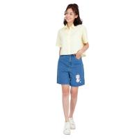 ราคา ME STYLE เสื้อสตรีแขนสั้น สีเหลือง ไซส์ M ME STYLE (75590733)
