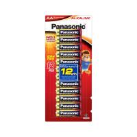 ราคา พานาโซนิค ถ่านอัลคาไลน์ AA 12 ก้อน PANASONIC (75595805)