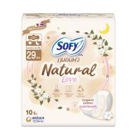 ราคา โซฟี ถนอมผิว เนเชอรัล เลิฟ 29ซม. 10 ชิ้น SOFY (75601107)