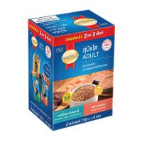 ราคา สมาร์ทฮาร์ท เพาซ์ ไก่ตับและแซลมอน 130 กรัม X6 SMART HEART (75605024)