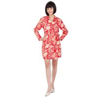 ราคา ME STYLE ชุดเดรสพิมพ์ลายสีแดง ไซส์ M ME STYLE (75599956)