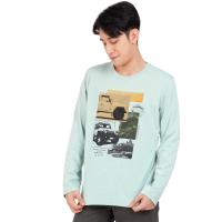 ราคา ME STYLE เสื้อแขนยาวพิมพ์สีเขียว ไซส์ XL ME STYLE (75562942)