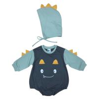 ราคา ME STYLE ชุดหมีแถมหมวก MINI CAMPER สีเทาเข้ม ไซส์3-6 ME STYLE (75603917)