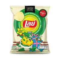 ราคา เลย์ร็อค มันฝรั่งแผ่นหยัก กลิ่นผักโขมอบชีส 100 กรัม LAYS (75618715)