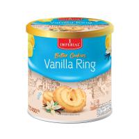 ราคา อิมพีเรียลคุกกี้วานิลาริง กระป๋อง 450 กรัม IMPERIAL (829722)