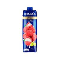 ราคา ชบาน้ำลิ้นจี่ผสมองุ่น100% 1000มล. CHABAA (75622216)