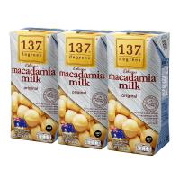 137 ดีกรี นมแมคคาเดเมีย 180 มล.X3 137 DEGREES (75621577)