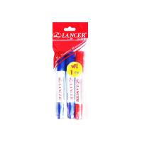 ราคา LANCER ปากกาเคมีดูโอ288 น้ำเงิน+สีแดง LANCER (75592932)