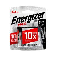 ราคา เอเนอไจเซอร์ ถ่านอัลคาไลน์ แม็กซ์ E91 AA แพ็ค 4 ENERGIZER (70641463)
