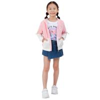 ราคา ME STYLE เสื้อแจ็ตเก็ตมีฮู้ดแต่งโบว์ สีชมพู ไซส์ 9 ME STYLE (75598385)
