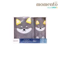 ราคา โมเมนโต GIFT SET ผ้าขนหนูแอนิมอล 27X54 + 15X30น (คละแบบ) MOMENTO (75615350)