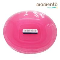 ราคา โมเมนโต จานกลมมินิ 4 ชิ้น สีชมพูใส MOMENTO (75609774)