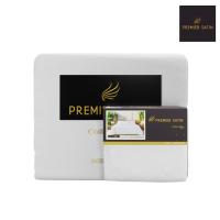 ราคา SATIN PREMIER ผ้าปู 6 ฟุต + นวม 80X90 นิ้ว. (คละแบบ) SATIN (75617610)