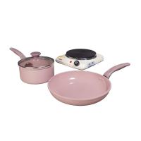 ราคา SEAGULL ชุดเครื่องครัววูดโรสเตาไฟฟ้า 4 ชิ้น SEAGULL (75615283)