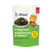 ราคา โอฟู๊ด สาหร่ายรสวอลนัท+อัลมอล 30 กรัม OFOOD (75590746)