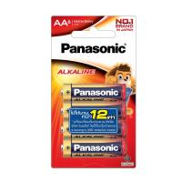 ราคา พานาโซนิค ถ่านอัลคาไลน์ AA แพ็ค 6 ก้อน PANASONIC (75595803)