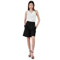 ราคา ME STYLE กางเกงขาสั้นแต่งดีเทล สีดำ ไซซ์ M ME STYLE (75600084)