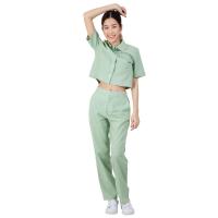 ราคา ME STYLE กางเกงขายาวแต่งดีเทล สีเขียว ไซซ์ M ME STYLE (75599783)