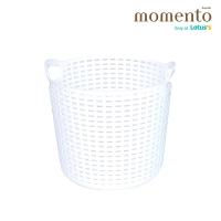 ราคา MOMENTO ตะกร้าลายสาน สีขาว 241 MOMENTO (75566128)