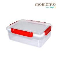 MOMENTO กล่องอาหารล๊อคแดง 1900 มล. MOMENTO (75601320)