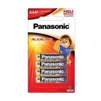 ราคา พานาโซนิค ถ่านอัลคาไลน์ AAA แพ็ค 6 ก้อน PANASONIC (75595802)