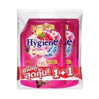 ราคา ไฮยีน น้ำยาปรับผ้านุ่มเข้มข้น เลิฟลี่บลูม 1100 มล. 1+1 HYGIENE (75636855)