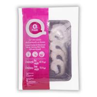 ราคา Q FRESH กุ้งขาวดิบไว้หาง แพคมินิแช่แข็ง 70 กรัม Q FRESH (75158302)