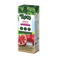 ราคา ทิปโก้น้ำทับทิม+ผลไม้รวม100% 200มล. TIPCO (17222931)