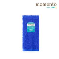 ราคา MT ผ้าขนหนูธรรมดาสีฟ้าเข้ม 27X54นิ้ว MOMENTO (51335845)