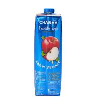 ราคา ชบา น้ำแอปเปิ้ล100% 1000 มล. CHABAA (51409690)