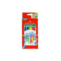 ราคา เฟเบอร์ สีไม้สามเหลี่ยม12สียาว FABER-CASTELL (74244574)