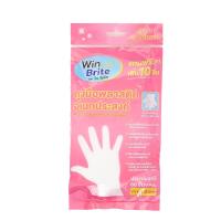 ราคา WB ถุงมือพลาสติกอเนกประสงค์60ชิ้น ฟรี10 WIN BRITE (51542882)